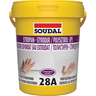 Soudal 28A oldószermentes polisztirol ragasztó 1kg